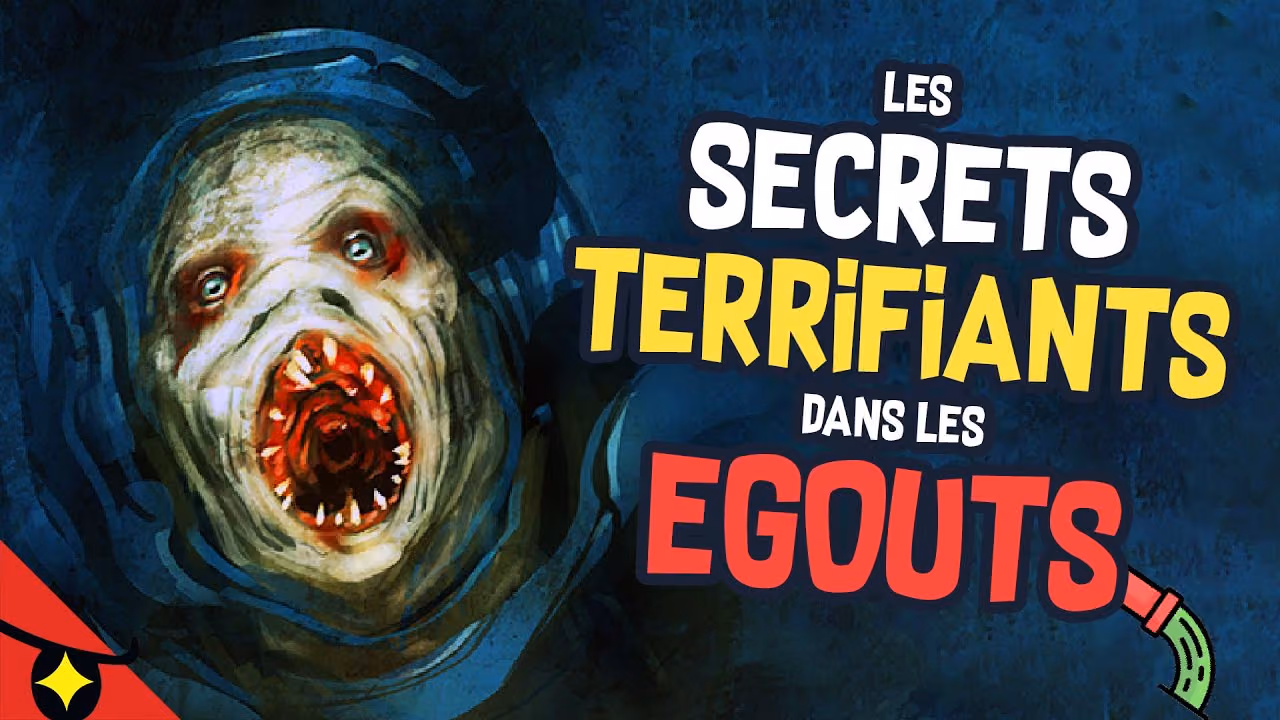 6 secrets TERRIFIANTS dans les ÉGOUTS