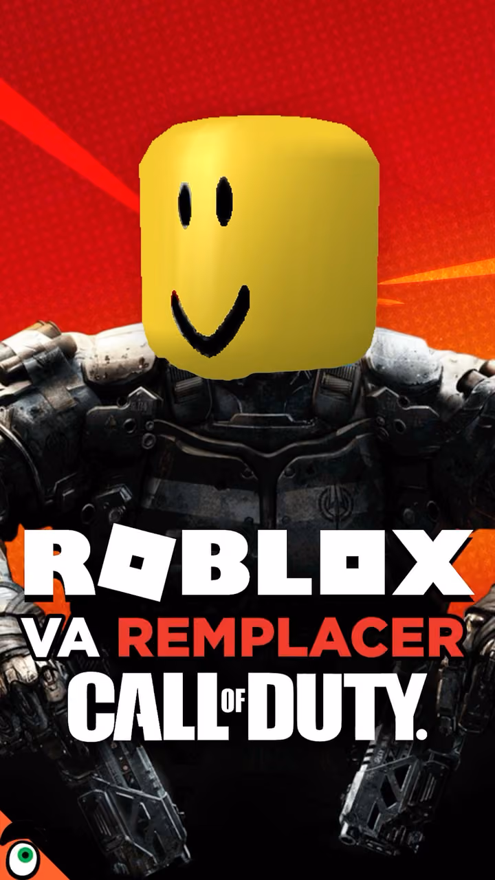 Roblox va remplacer Call Of !