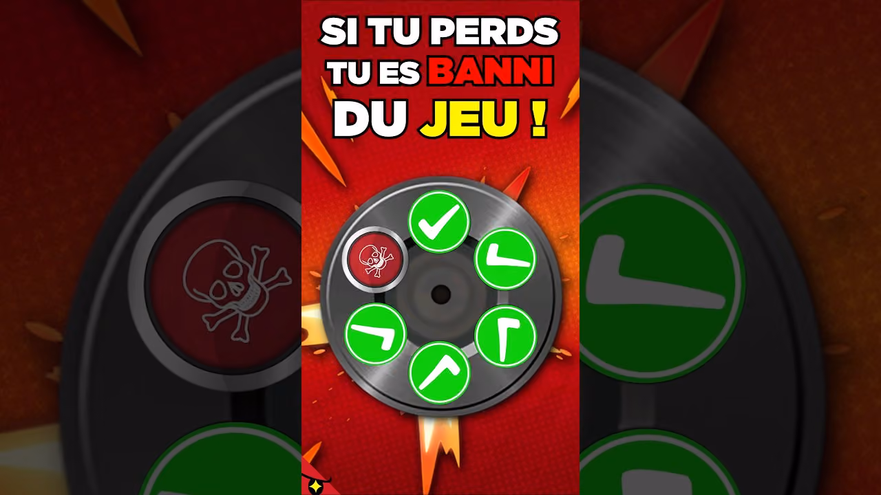 Si TU PERDS, TU ES BANNI DU JEU !