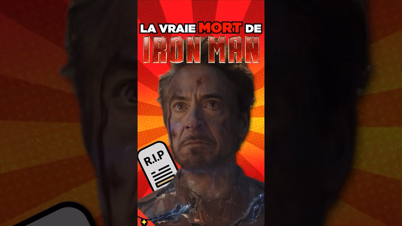 Vous n’avez jamais vu la VRAIE mort d’IRON MAN !