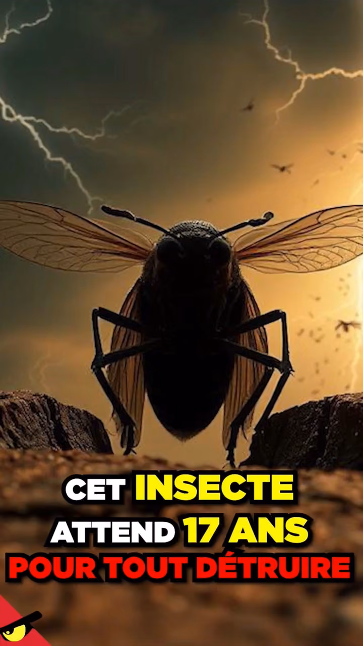 Cet INSECTE DORT 17 ANS SOUS TERRE !