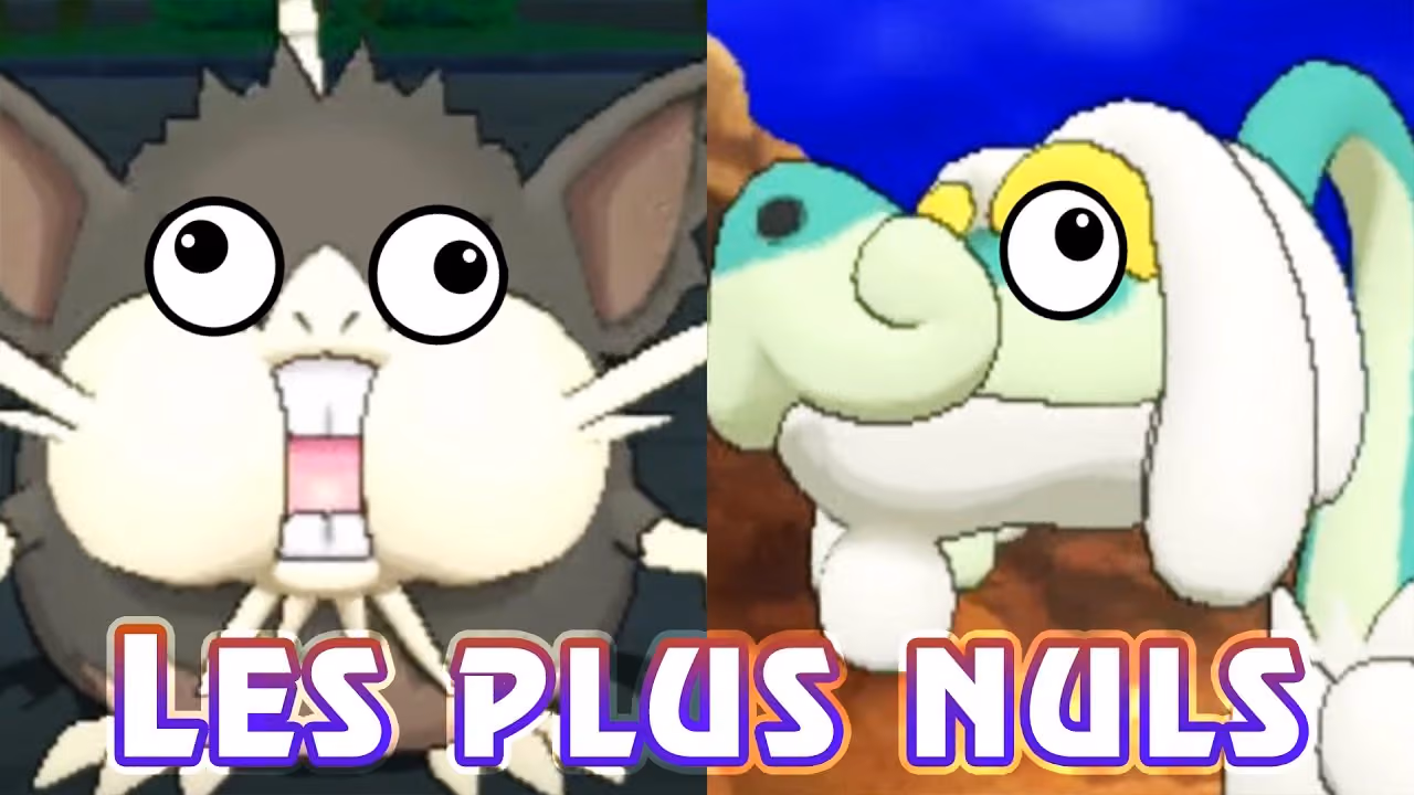 LA PIRE ÉQUIPE dans POKÉMON SOLEIL LUNE