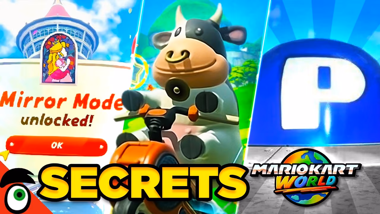 Les SECRETS & ASTUCES de MARIO KART WORLD