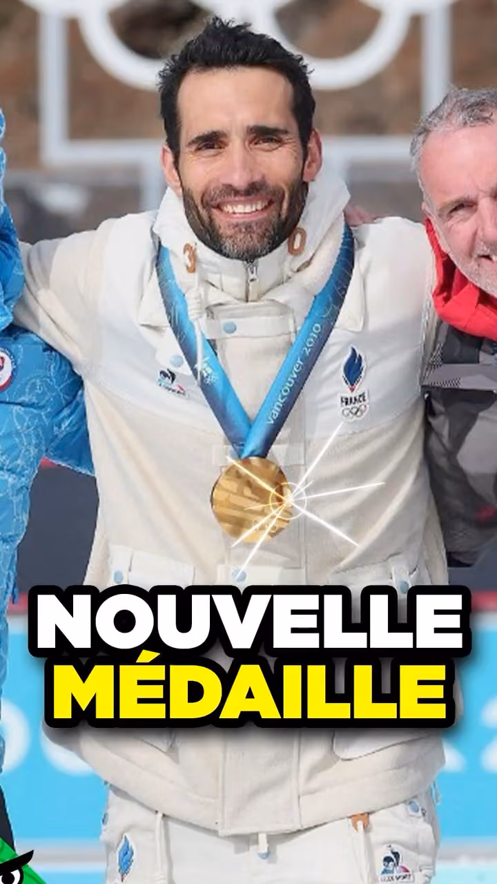 Pourquoi Martin Fourcade a reçu une Nouvelle Médaille d'Or ?