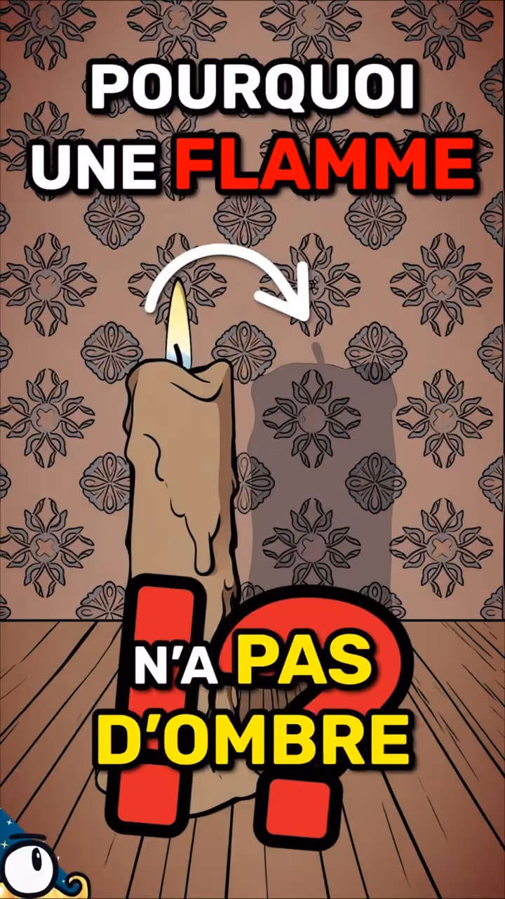Pourquoi le FEU n'a pas d'OMBRE ?!