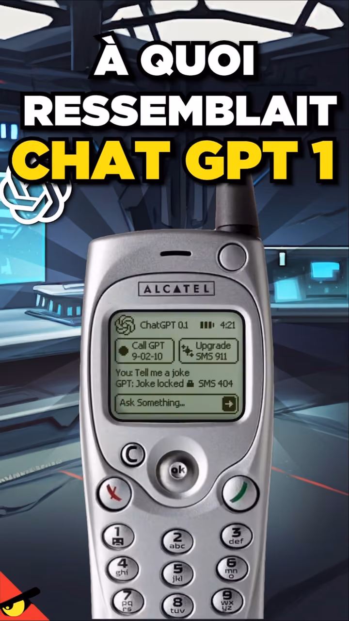 À quoi ressemblait CHAT GPT 1 ?