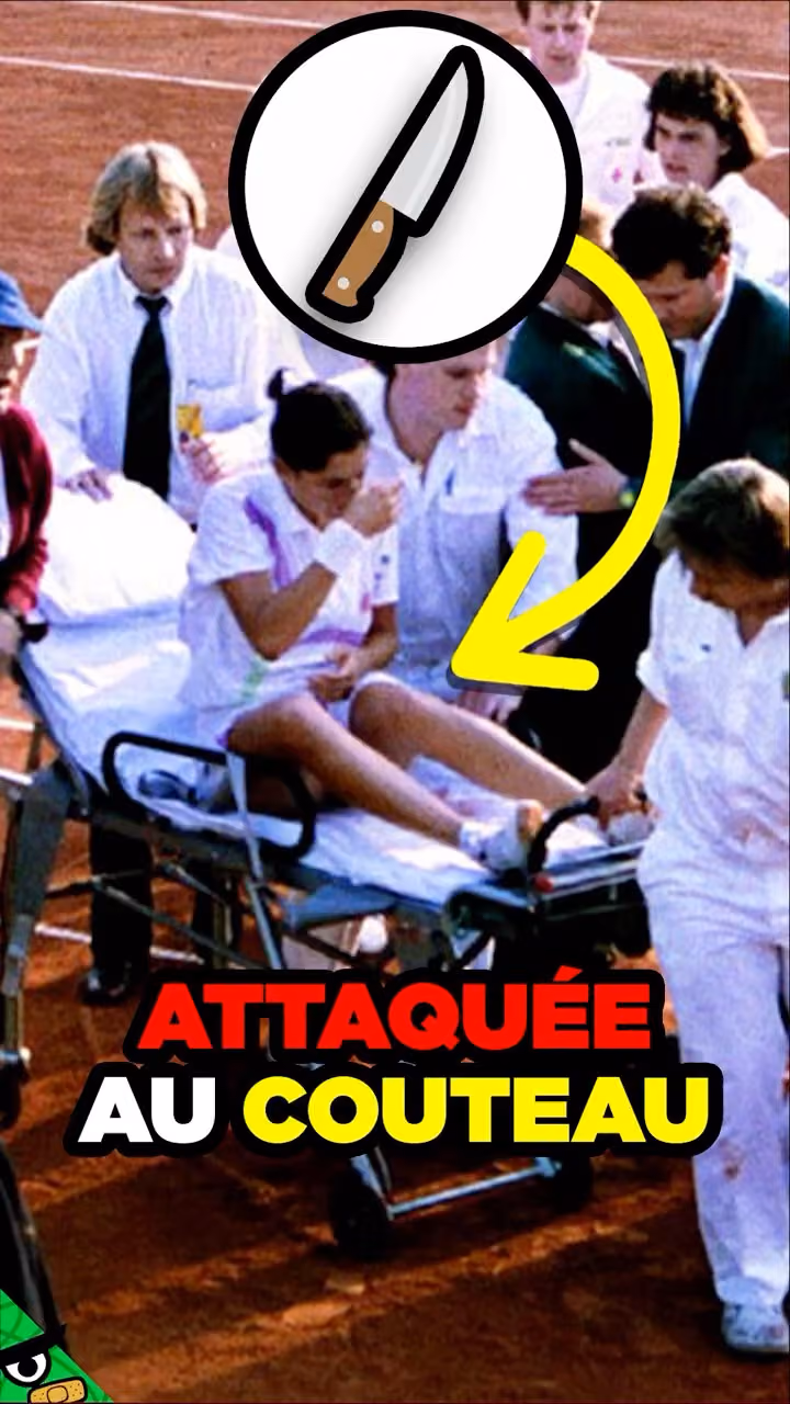 Elle se fait POIGNARDER dans un MATCH de TENNIS