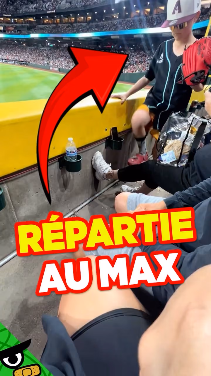Le KARMA de cette Vieille Dame lors d'un Match de Baseball