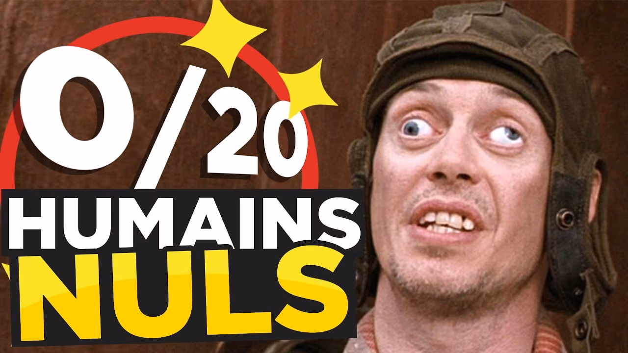 Les HUMAINS les plus NULS