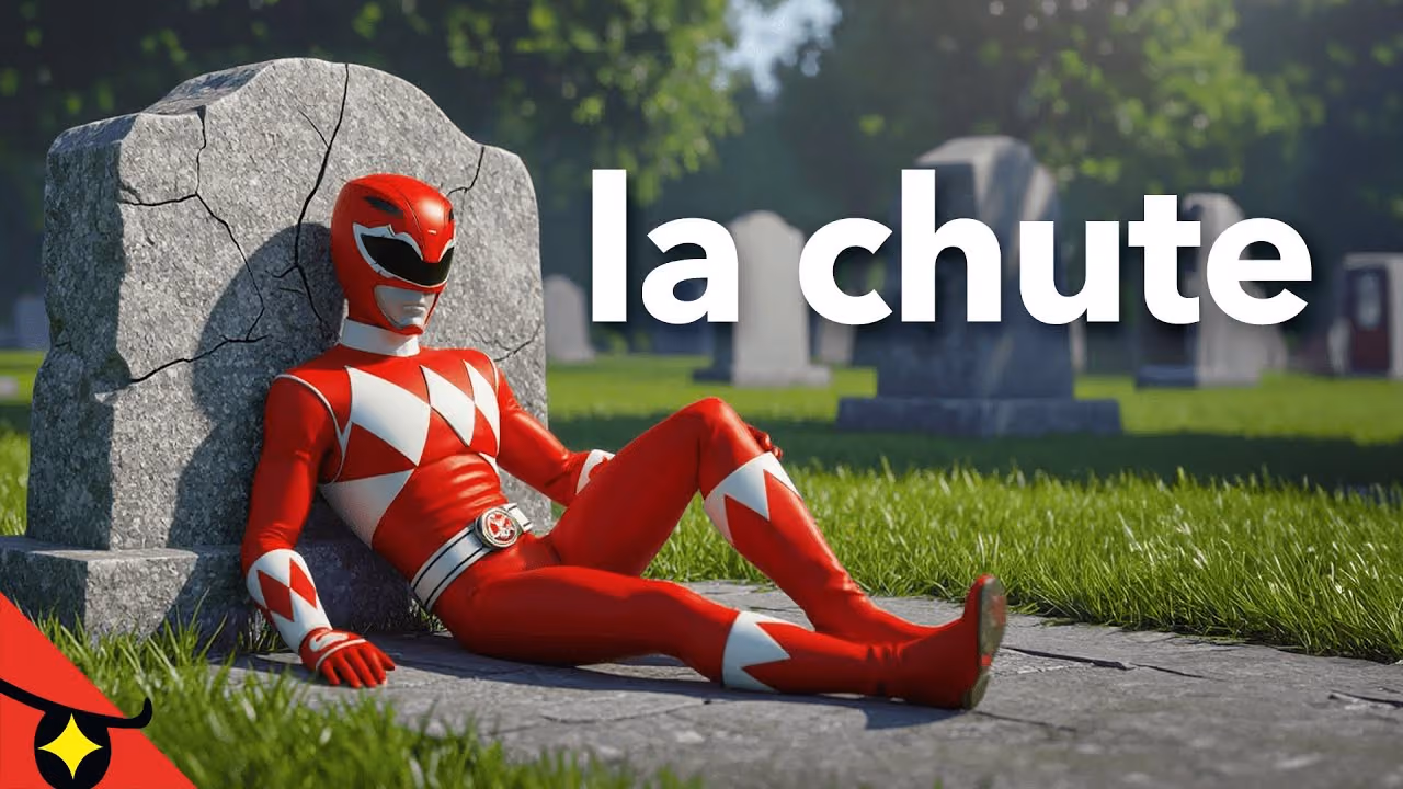 La CHUTE de POWER RANGERS