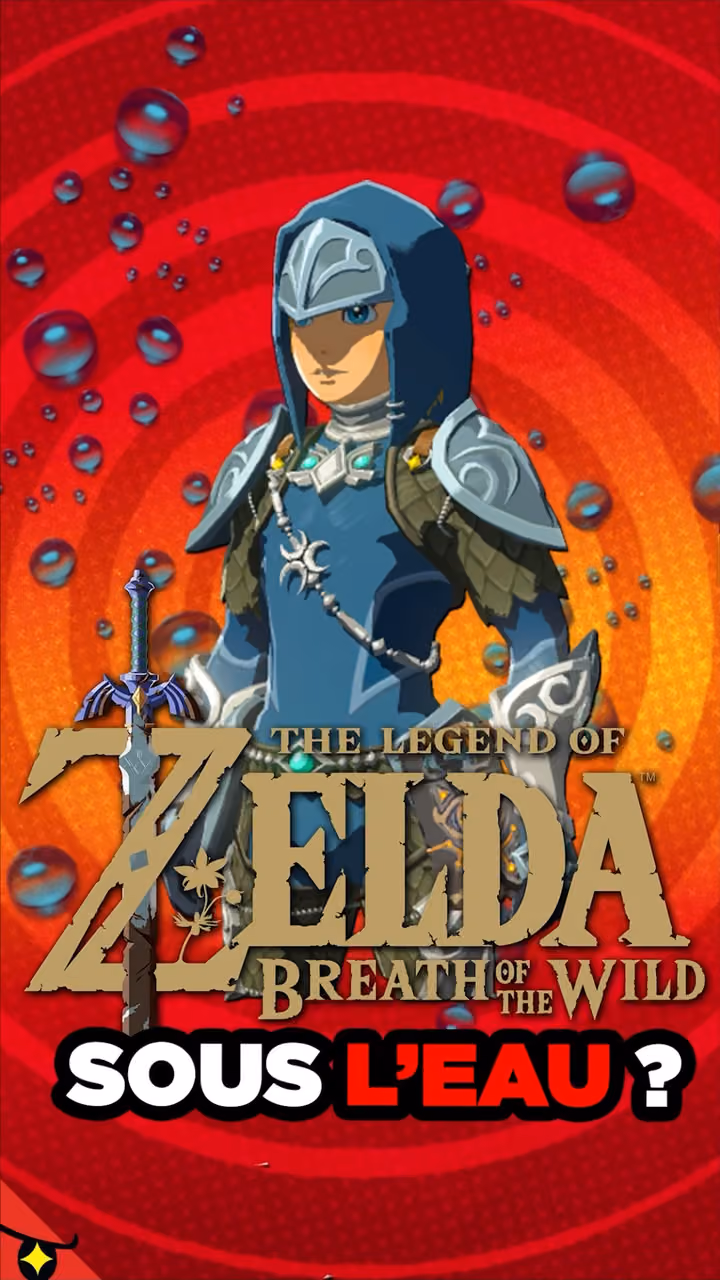 ZELDA Breath of the Wild aurait du être SOUS L'EAU !!