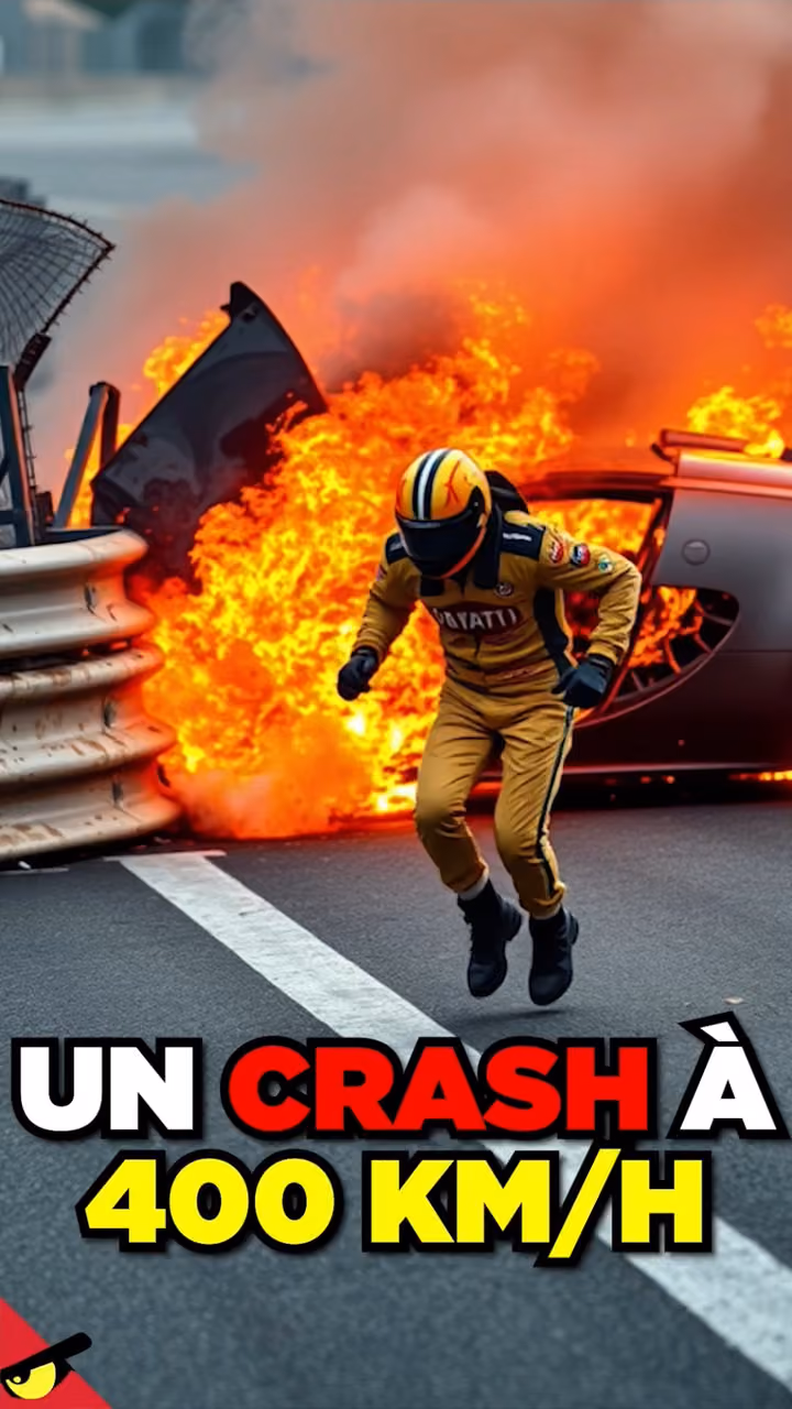 Il a SURVÉCU à un CRASH à 400 KM/H !