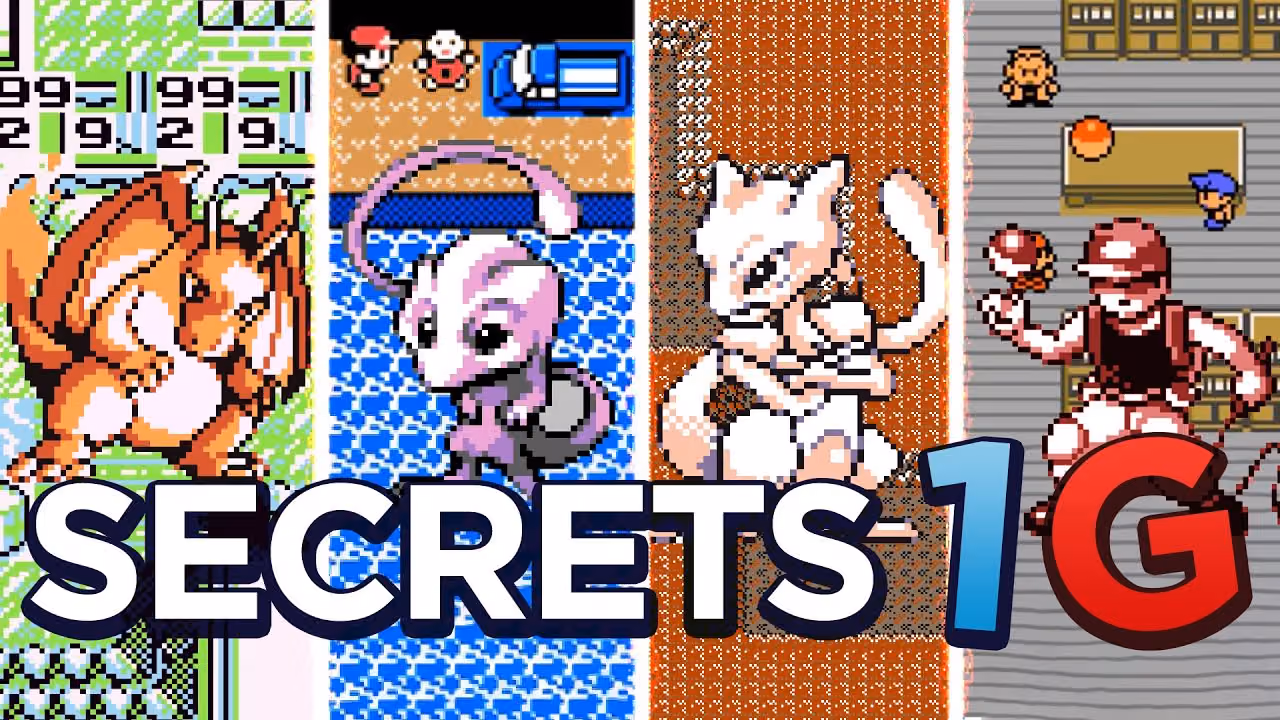 51 SECRETS & EASTER EGGS dans POKÉMON ROUGE & BLEU