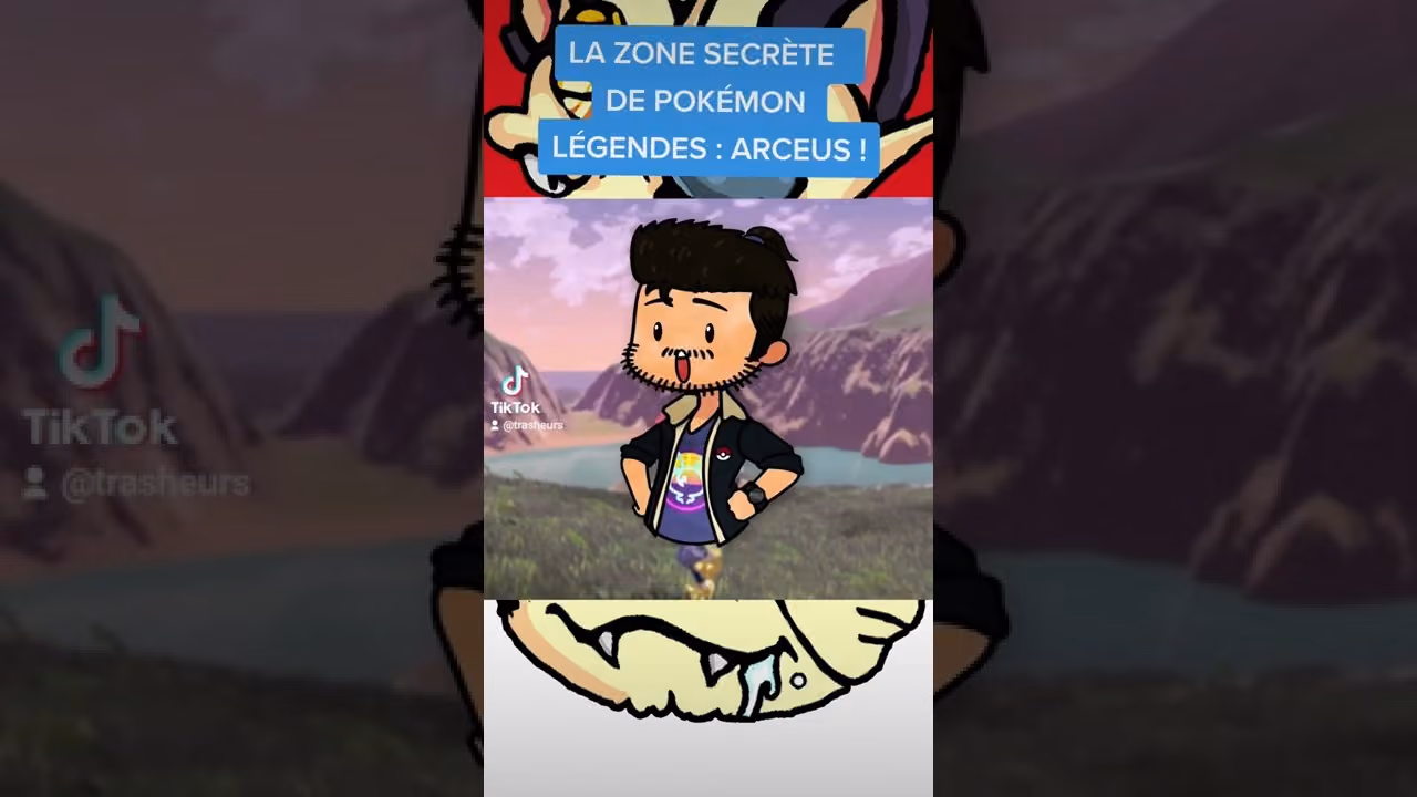 La zone secrète de Pokémon Légendes : Arceus !