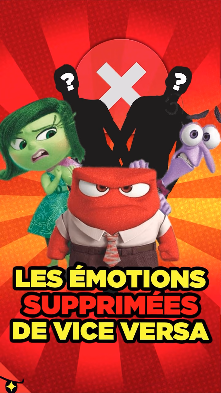 Les ÉMOTIONS SUPPRIMÉES de VICE VERSA !