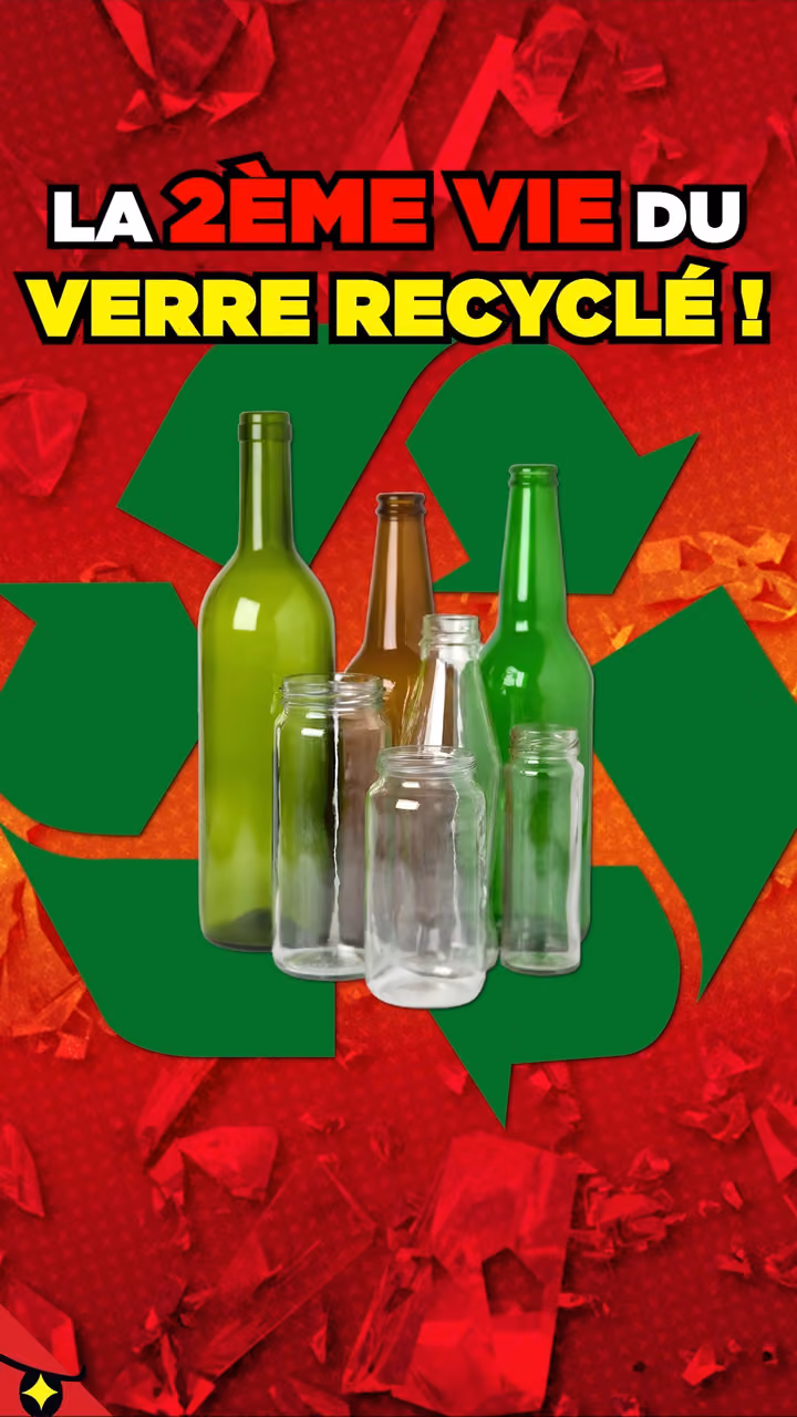 Que devient le VERRE après l'avoir JETÉ !?