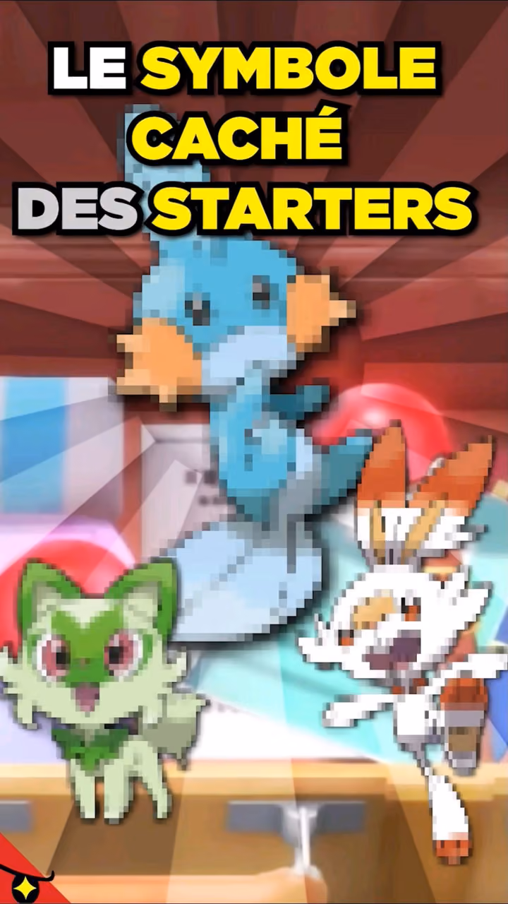 LE SYMBOLE CACHÉ DES STARTERS