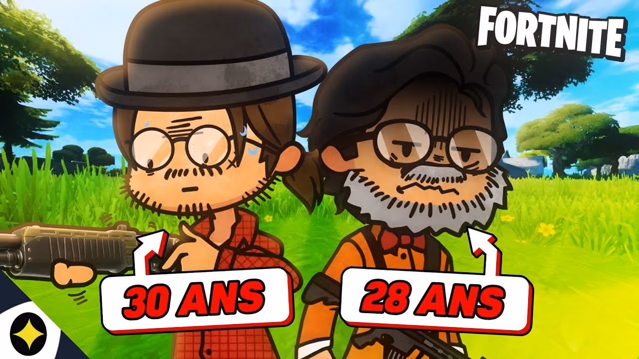 On est les PIRES JOUEURS de FORTNITE (Mes grands parents jouent mieux)