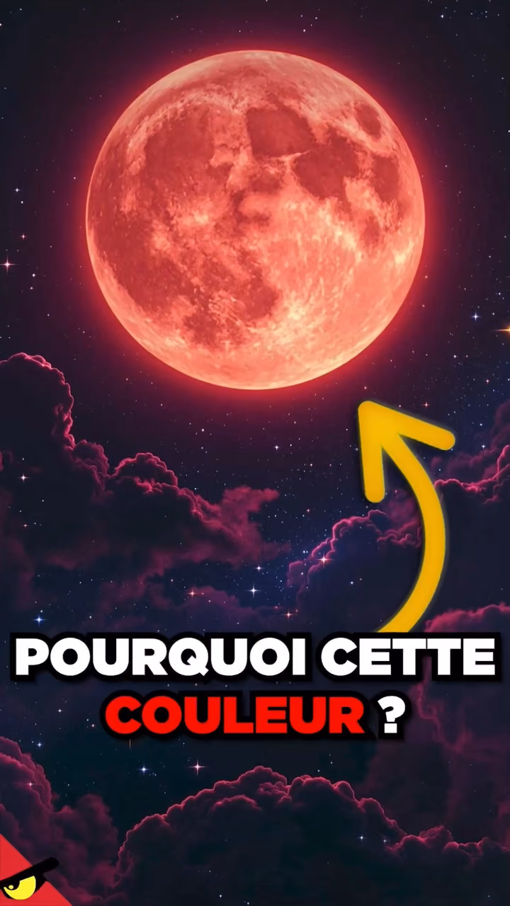 Pourquoi la LUNE est ROUGE ?
