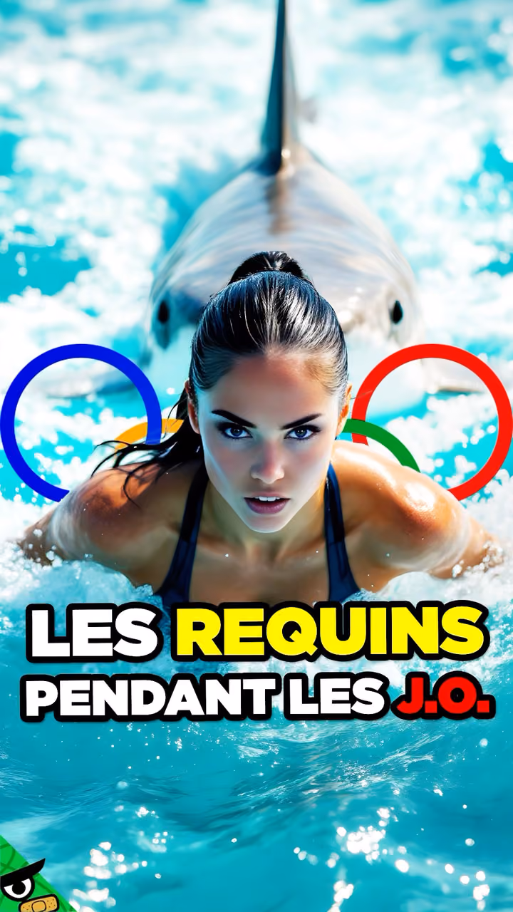Des REQUINS pendant LES JEUX OLYMPIQUES !