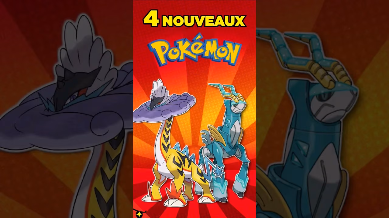 4 NOUVEAUX POKÉMON ANNONCÉS !