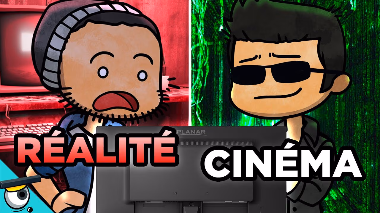 8 MENSONGES sur les HACKS au CINÉMA !