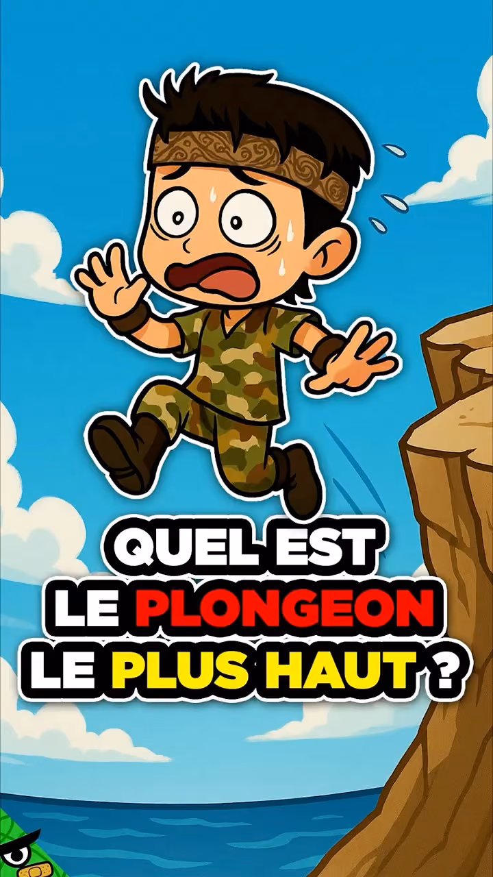 Le PLONGEON le PLUS HAUT !
