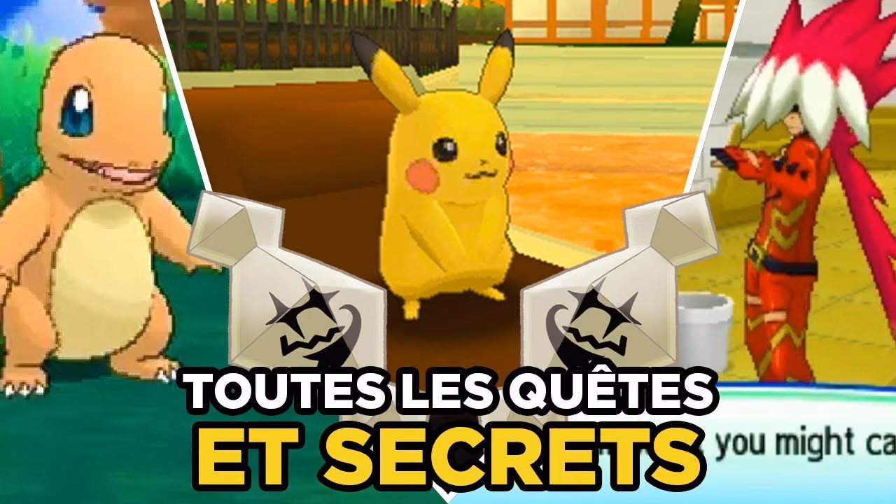7 SECRETS et ASTUCES À LA FIN de POKÉMON ULTRA SOLEIL ULTRA LUNE
