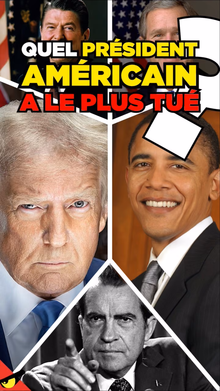 Quel PRÉSIDENT AMÉRICAIN a le PLUS TUÉ ?