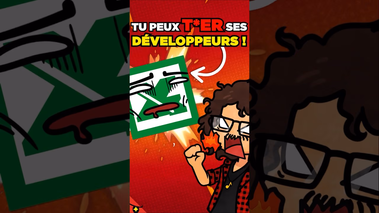 Tu peux TUER les DÉVELOPPEURS d’EXCEL !