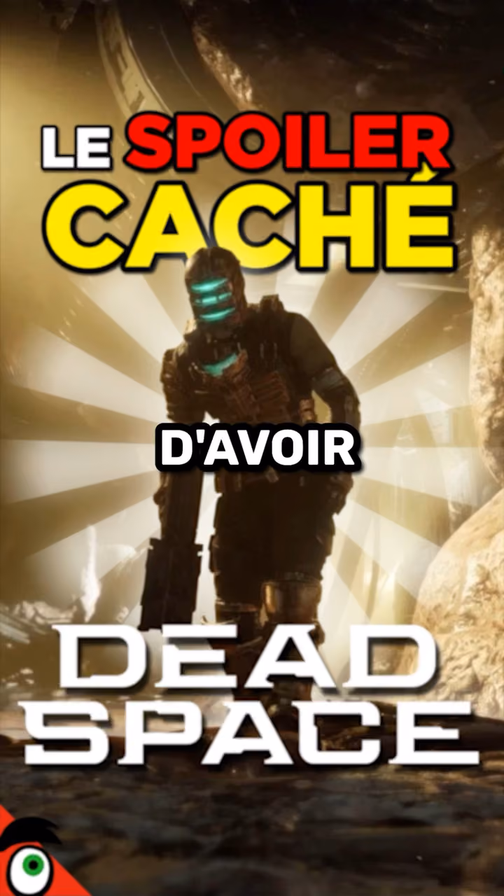 Cet ÉNORME spoiler dans DEAD SPACE !