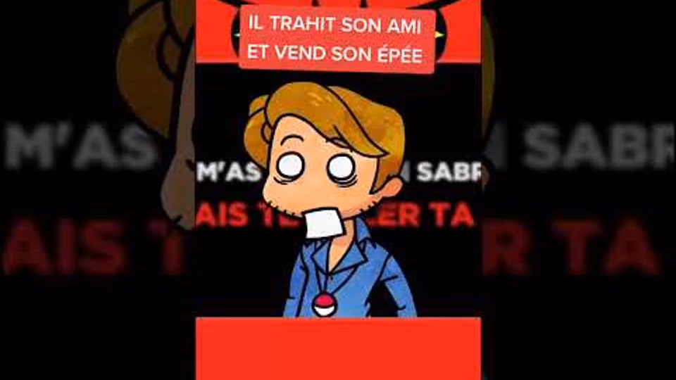 Il trahit son ami et vend son épée !