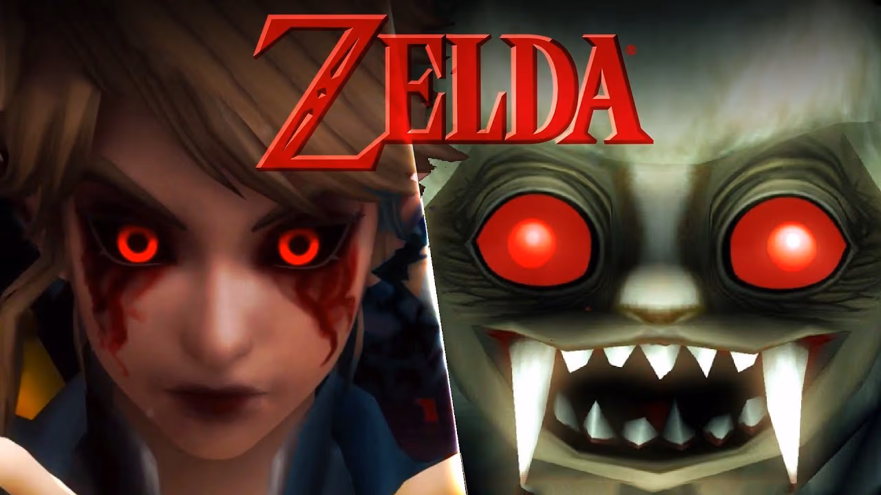 5 moments EFFRAYANTS dans ZELDA