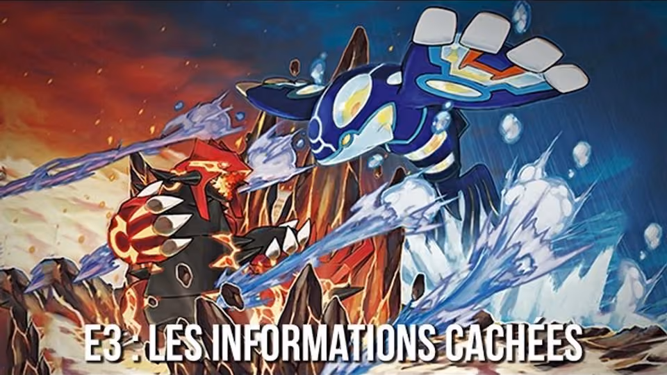 5 SECRETS DU TRAILER E3 POKEMON RUBIS OMEGA SAPHIR ALPHA