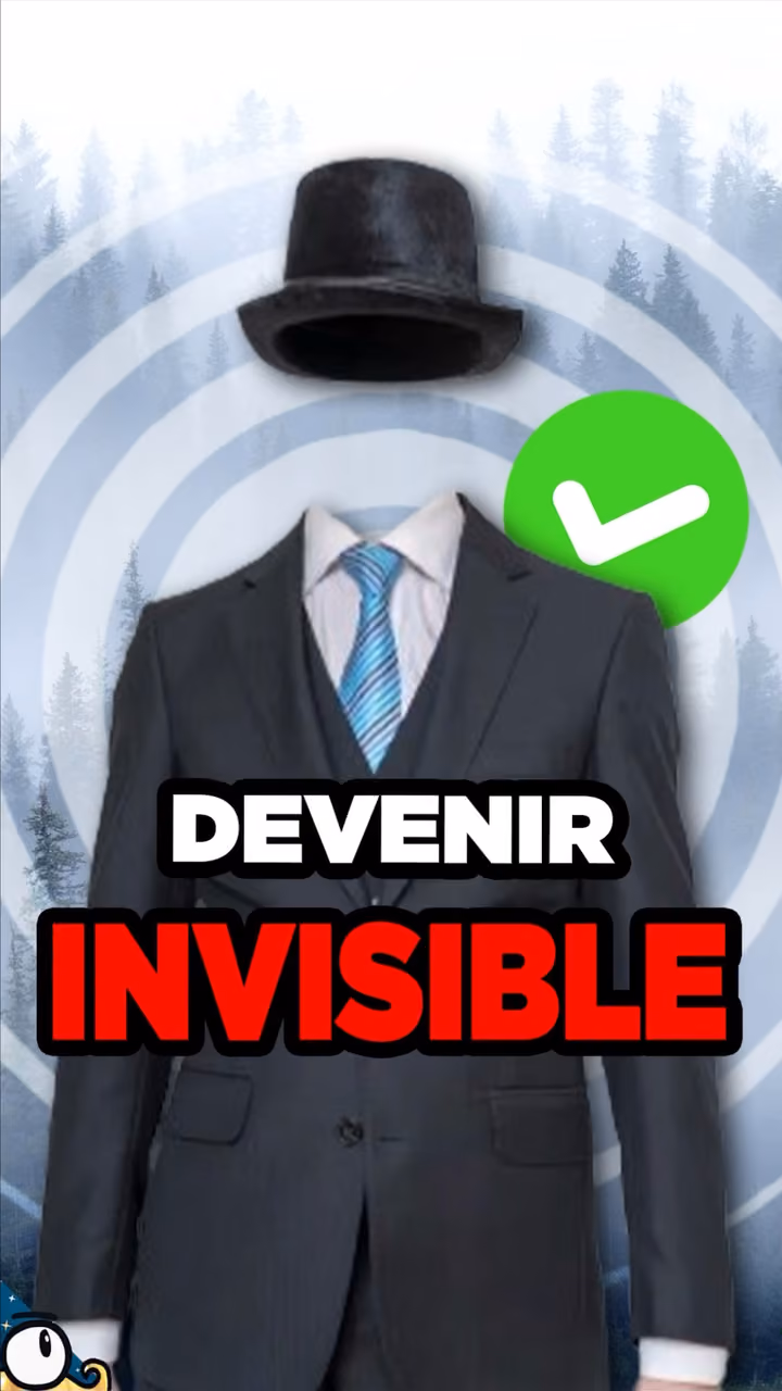 COMMENT devenir INVISIBLE