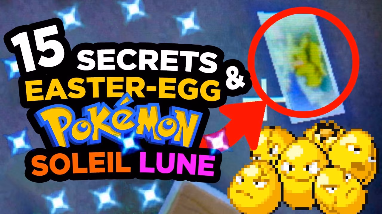 15 SECRETS et EASTER-EGG de POKÉMON SOLEIL LUNE