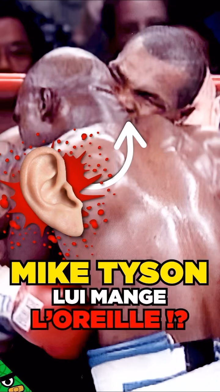 MIKE TYSON a ARRACHÉ L’OREILLE d’un ADVERSAIRE !