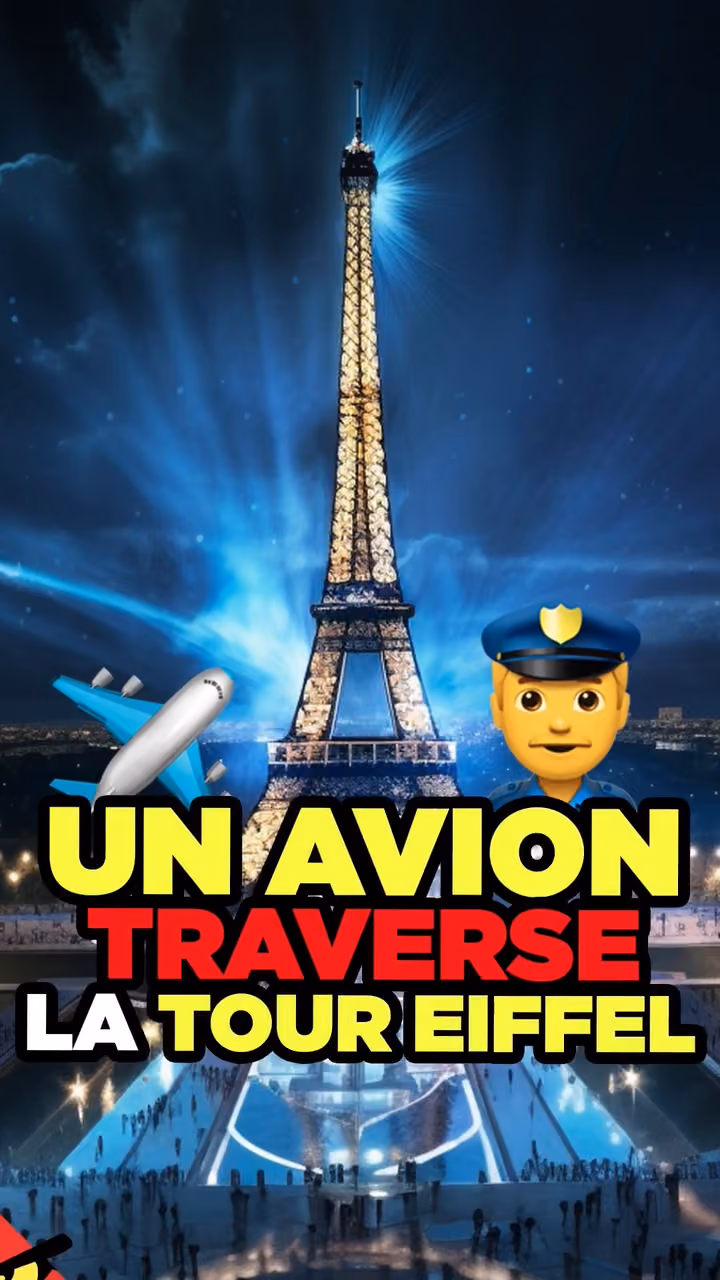 Cet HOMME est passé en AVION SOUS la TOUR EIFFEL !
