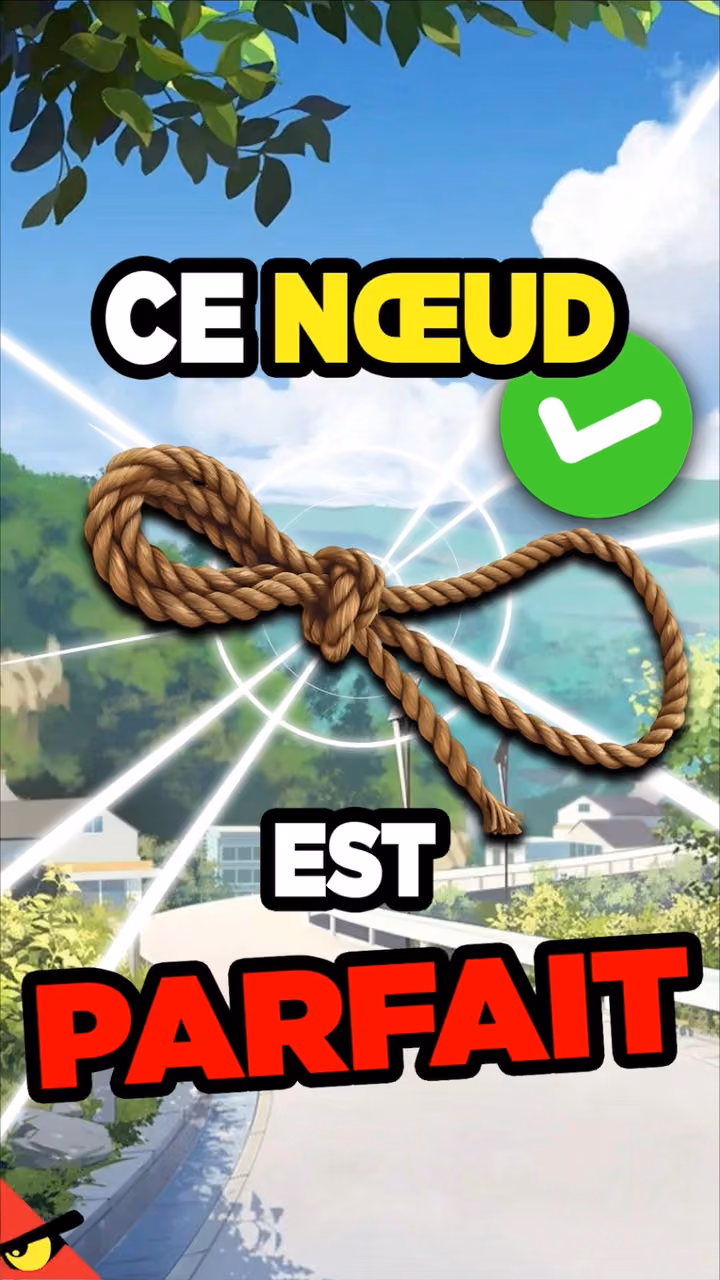 Je t'apprend à faire le NŒUD PARFAIT !