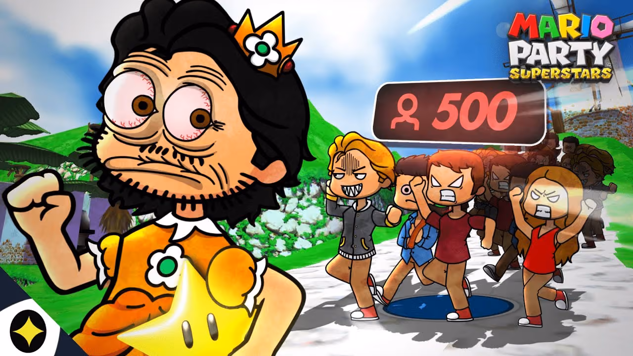MARIO PARTY mais 500 personnes nous SABOTENT