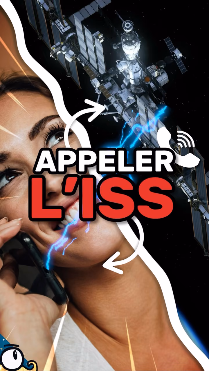 Vous pouvez appeler l’ISS !