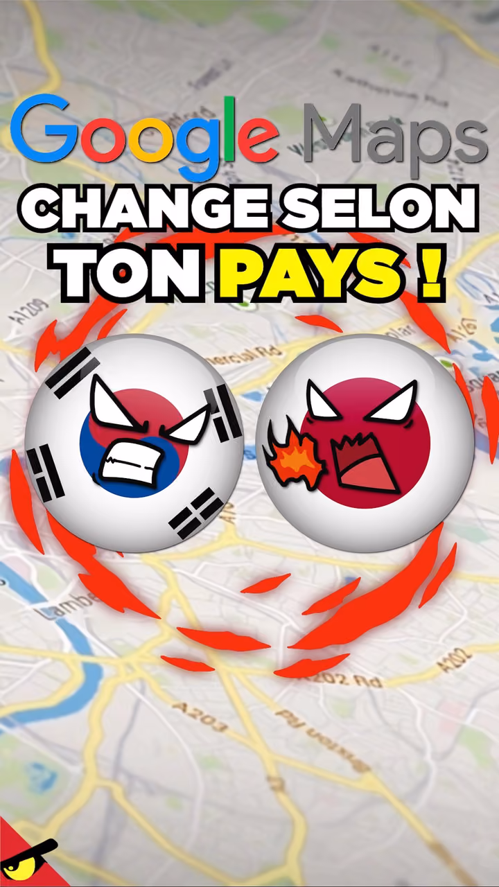 GOOGLE MAPS CHANGE SELON TON PAYS !