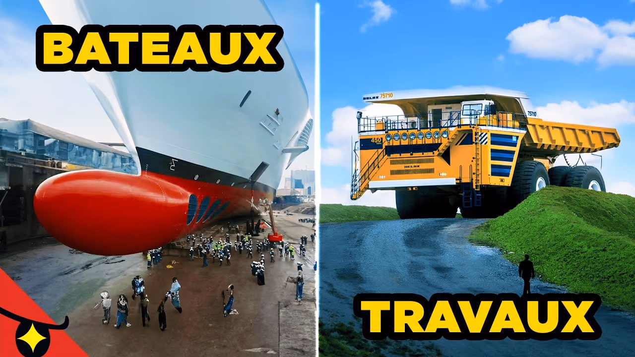 Les plus GROS VEHICULES (Travaux, Moto, Voitures ...)