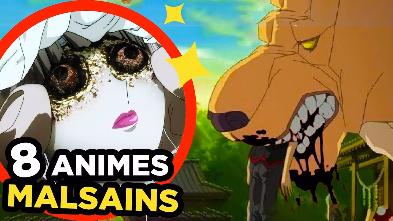8 ANIMES / MANGAS les plus MALSAINS