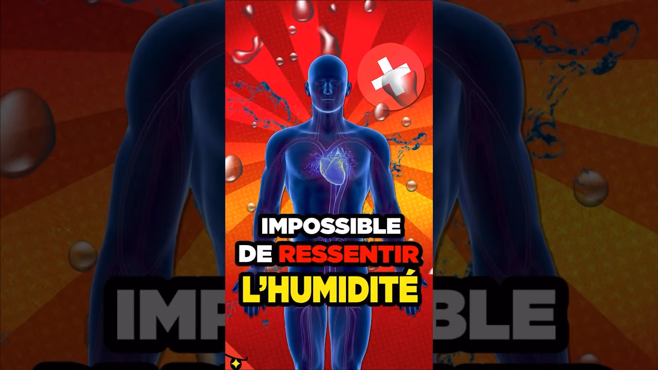 Tu ne peux pas ressentir L’HUMIDITÉ !