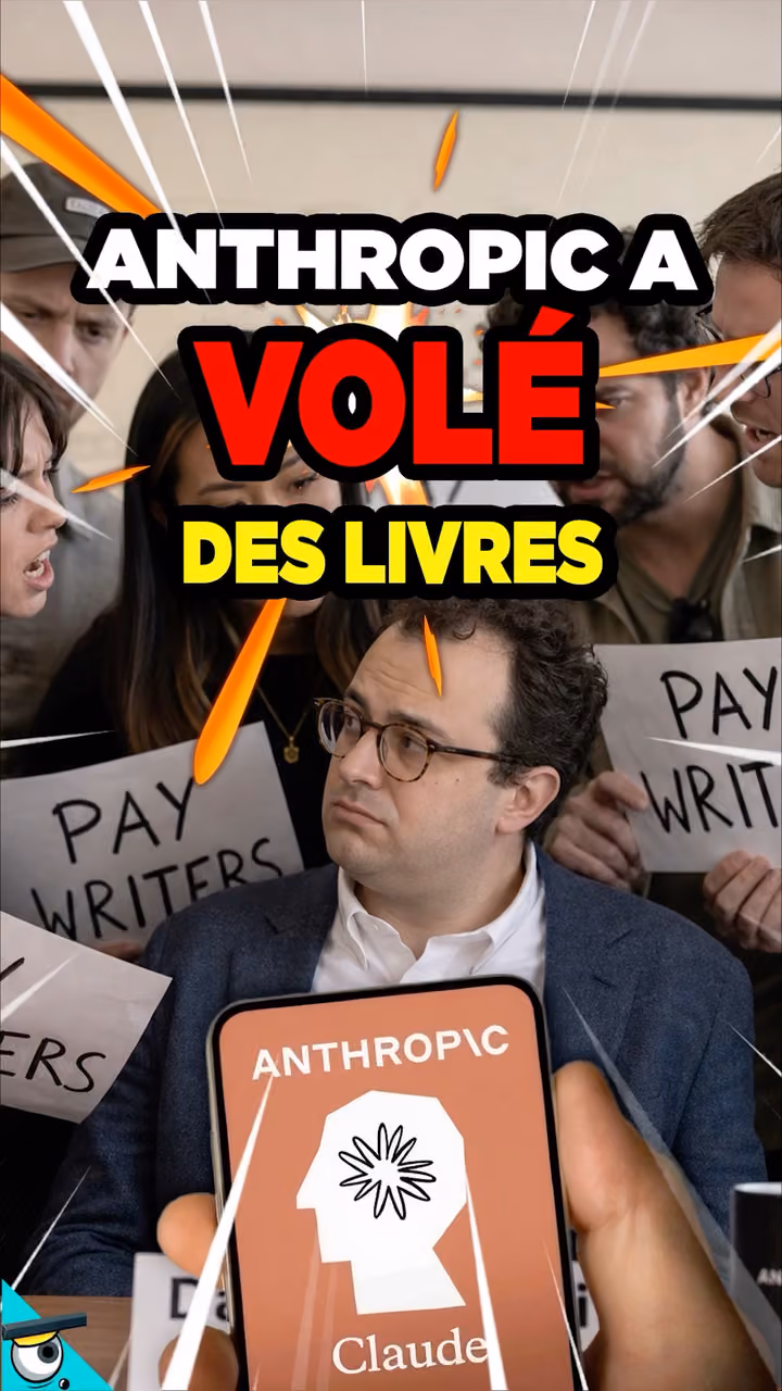 Anthropic a PIRATÉ 7 MILLIONS de Livres pour Claude