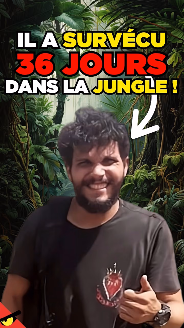 Il a SURVÉCU 36 JOURS dans la FORÊT AMAZONIENNE !
