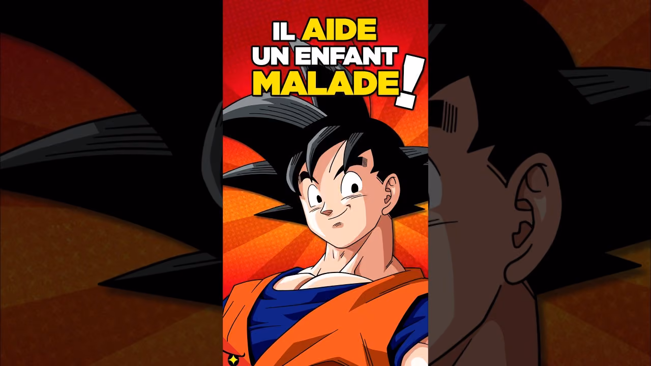 GOKU a aidé un ENFANT MALADE !
