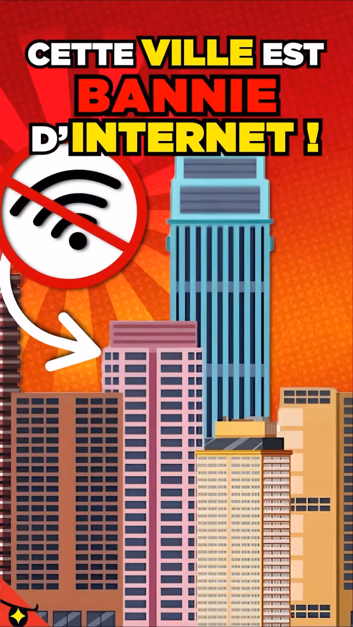 Cette VILLE est BANNIE d’INTERNET !