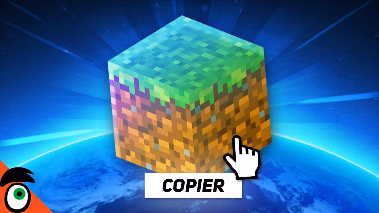 Changer le monde en COPIANT Minecraft